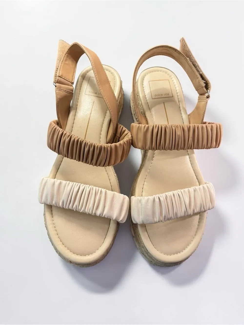 Dolce Vita Mizza Sandals Espadrille  Platforms 9